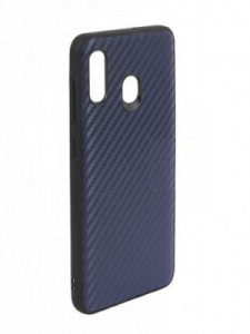    G-Case Carbon  Samsung A30 SM-A305F/ A20 SM-A205F, dark-blue - 