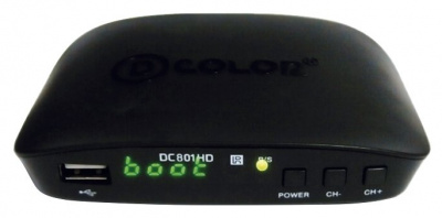 TV- D-Color DC801HD black