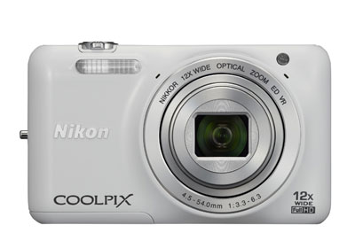    Nikon CoolPix S6600, White - 