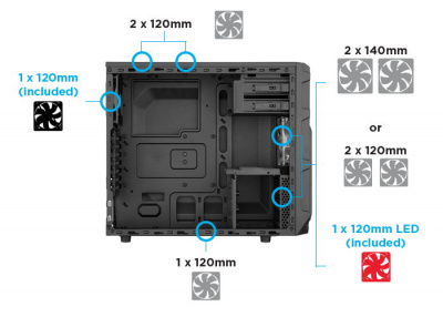    Corsair Carbide Series SPEC-03 (CC-9011053-WW)  