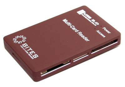    5bites RE2-101BR USB2.0 Brown - 