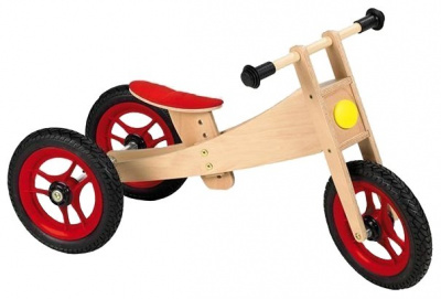    Geuther Bike 2in1, natural/red - 
