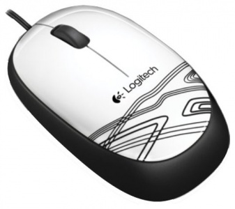   Logitech Mouse M105, White - 