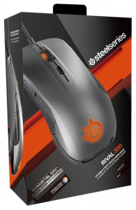   SteelSeries Rival 300, USB, Grey - 