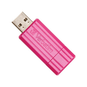    Verbatim Store 'n' Go PinStripe 16GB, Pink - 