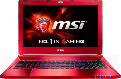  MSI GS60 2QE Ghost Pro 4K (9S7-16H516-625), Red