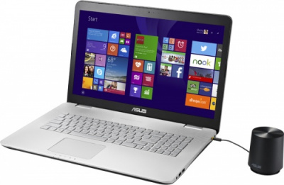  ASUS N751JX (90NB0842-M02440), Silver