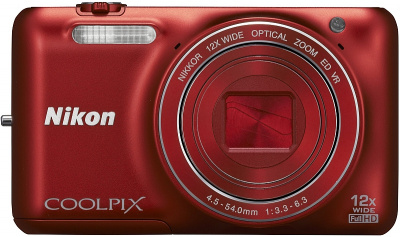    Nikon CoolPix S6600, Red - 