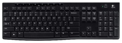    Logitech Wireless K270 Black - 