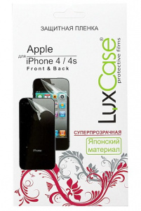     LuxCase 80225  Apple iPhone 4 (3.5'', , Front & Back) - 