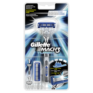   Gillette Mach3 Turbo, chromium