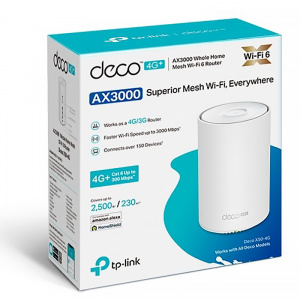 Wi-Fi Mesh  TP-Link Deco X50-4G(1-pack) AX3000