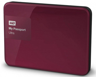     WD My Passport Ultra 500 Gb, Red - 