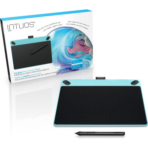     Wacom Intuos Art Pen & Touch Medium Tablet, Mint blue - 