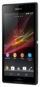    Sony 2305 Xperia C , Black - 