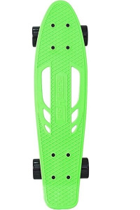   Y-Scoo Skateboard Fishbone (405-G) green-black - 