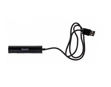   USB- Buro BU-HUB4-0.5R-U2.0, black - 
