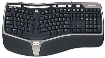    Microsoft Natural Ergonomic Keyboard 4000 Black USB - 