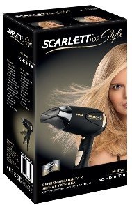  Scarlett SC-HD70IT10, black/golden