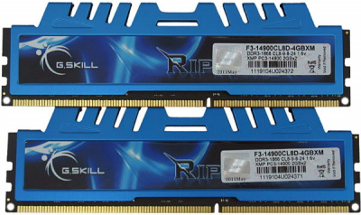   G.SKILL 2x4Gb DDR3 1866MHz (F3-14900CL8D-8GBXM)