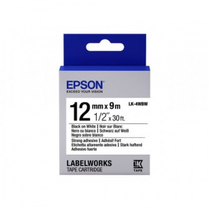     Epson LK-4WBW (C53S654016), , black on white - 