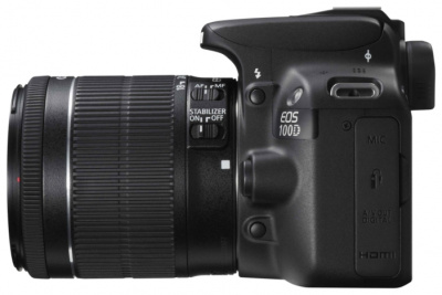     Canon EOS 100D 18-55MM IS STM + 10-18MM IS STM Black - 