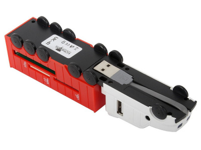   USB- 4  USB2.0 Konoos UK-41 - 