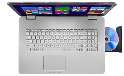  ASUS N751JX-T7121H, Silver white