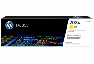     HP LaserJet 203A (CF542A), Yellow - 