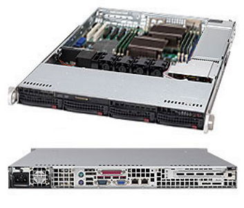   Supermicro CSE-815TQ-563CB, Black