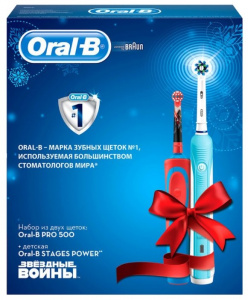    Oral-B Pro 500 + Stages Power  