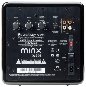    Cambridge Audio Minx X201, black - 