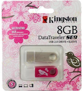    Kingston DataTraveler SE9 8Gb "8 " - 