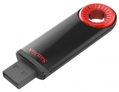    SanDisk Cruzer Dial 8GB, Black-Red - 