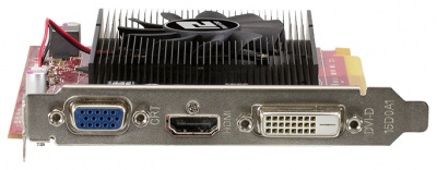  PowerColor Radeon R7 240 (4Gb GDDR3, VGA + DVI-D + HDMI)