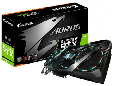  Gigabyte NV RTX 2080Ti GV-N208TAORUS-11GC 11G