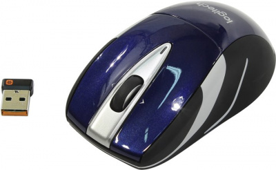   Logitech Wireless Mouse M525 Blue-Black USB - 