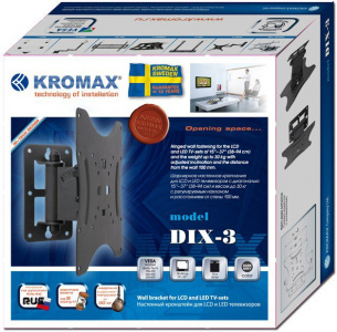  Kromax DIX-3 15"-37", Grey