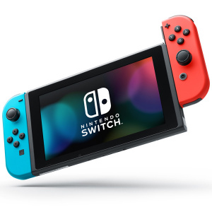   Nintendo Switch, Neon red + Neon blue