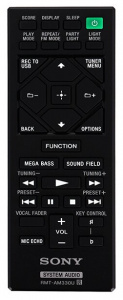     Sony MHC-V02 black - 