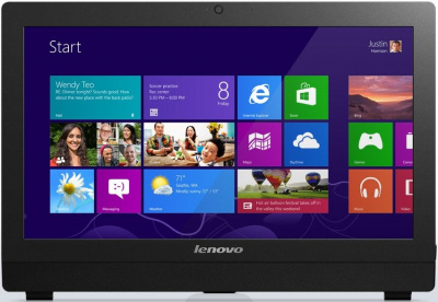    Lenovo All-in-One S20-00 (F0AY000GRK), Black - 