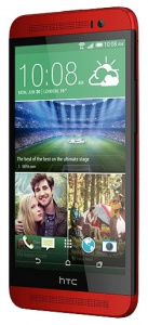    HTC One E8 dual sim, Red - 