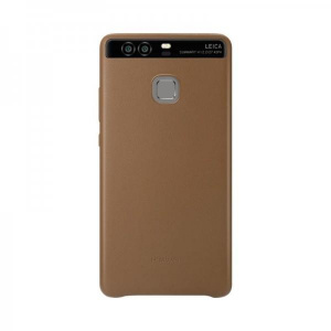    Huawei Leather Hard Case  Huawei P9 Brown - 