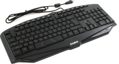    Zalman ZM-K400G USB, Black - 