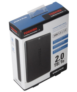      Toshiba Stor.e Plus 2TB, Black - 