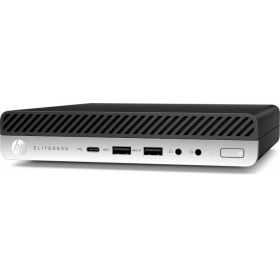 - HP EliteDesk 800 G5 Mini (7PF58EA), black/silver