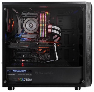    Thermaltake Versa J23 TG Edition CA-1L6-00M1WN-00 Black w/o PSU