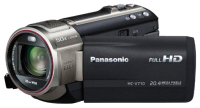    Panasonic HC-V710, Black - 