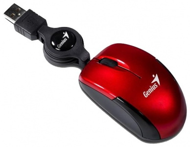   Genius Micro Traveler Ruby USB, Red - 