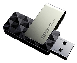    Silicon Power Blaze B30 64GB silver/black - 